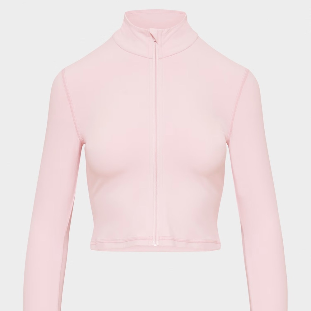 Aritizia Golden Butter Limit Zip Longsleeve